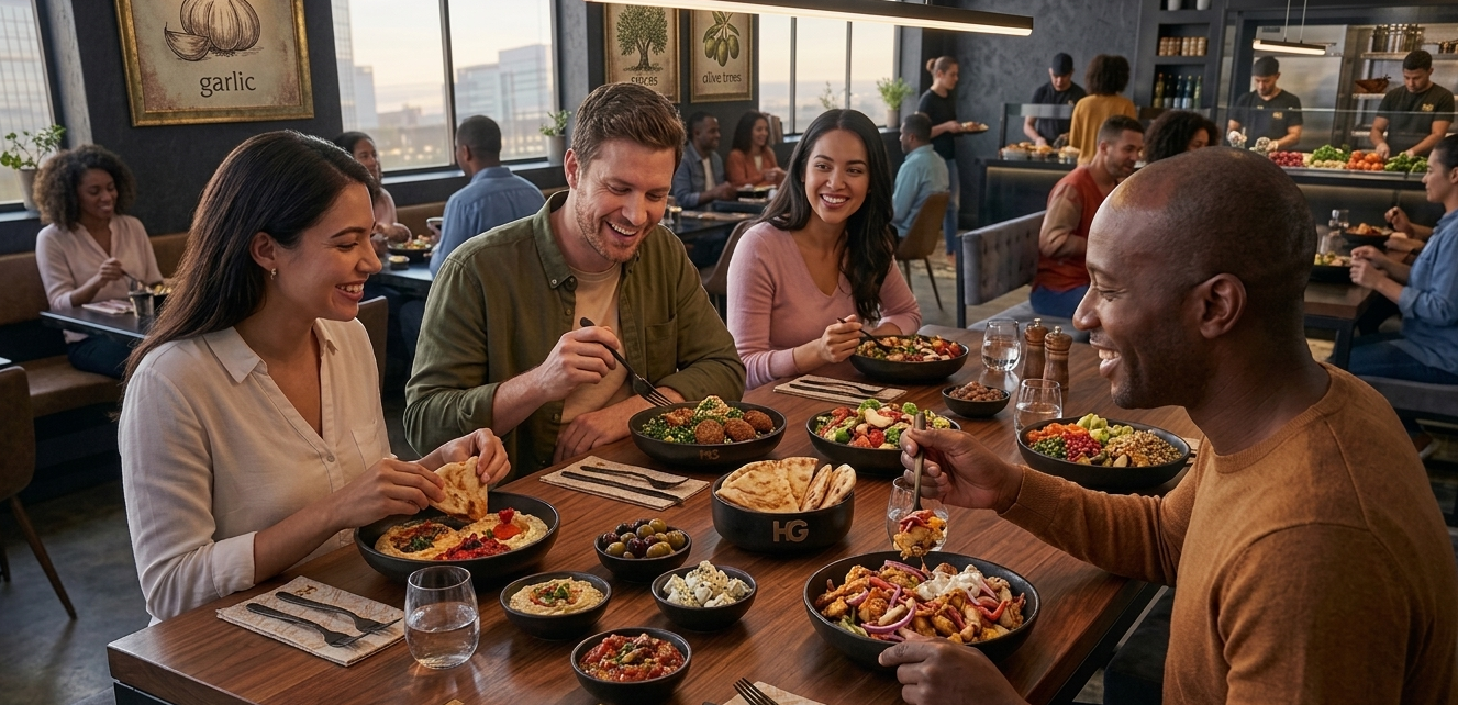 Traditional Mediterranean toppings
